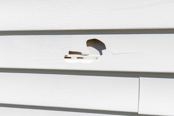 Cost of White Vinyl Siding Repair in Humble